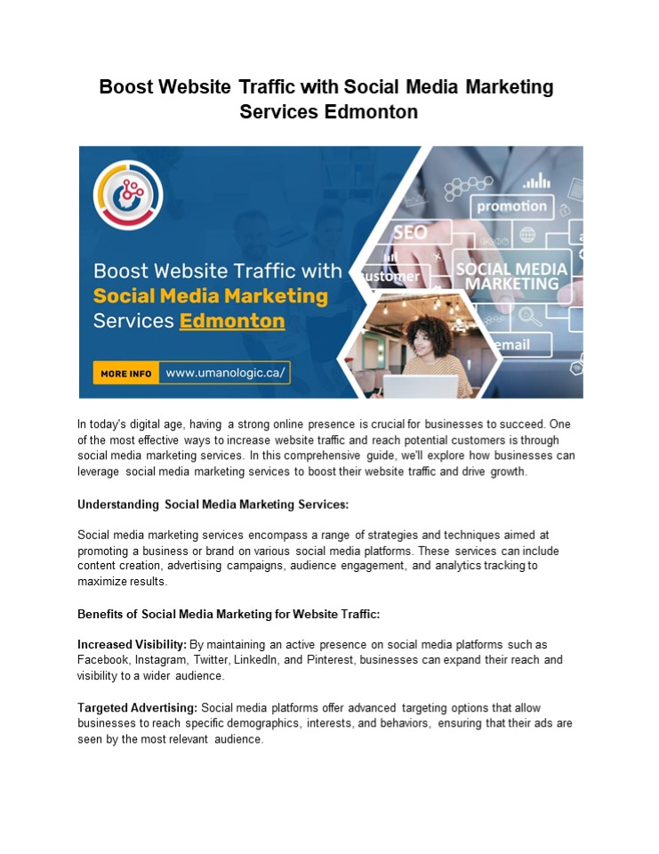 Leading Social Media Marketing Company in Edmonton