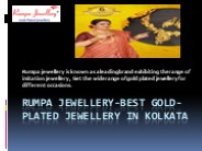 Best and premium gold-plated jewellery