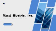 Maraj Electric, Inc. - Unmatched Mastery in Electrical Services