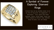 A Symbol of Forever: Exploring Diamond Rings