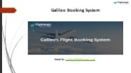 Galileo Booking System (1)