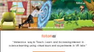 Fotonvr's VR Lab Solution for Revolutionizing School Education