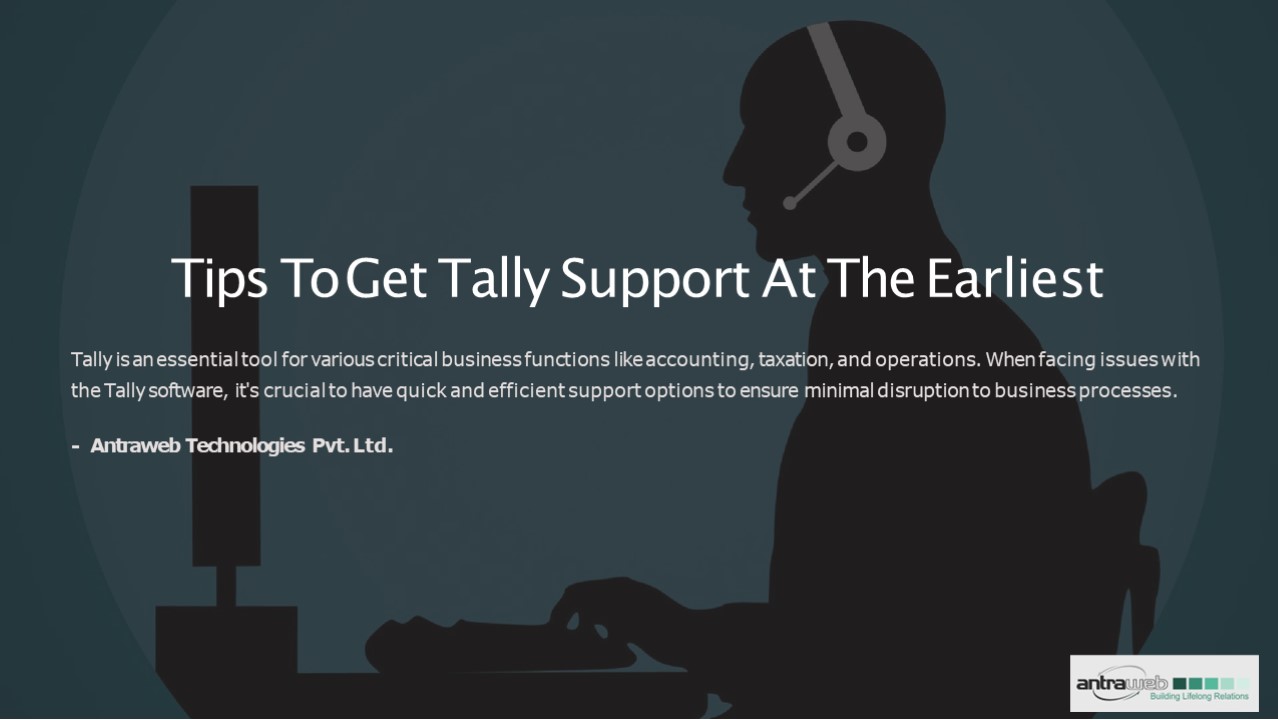 Tips To Get Tally Support at the Earliest