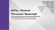 Jeffrey Peterson - Wisconsin - An Adjustable Consultant