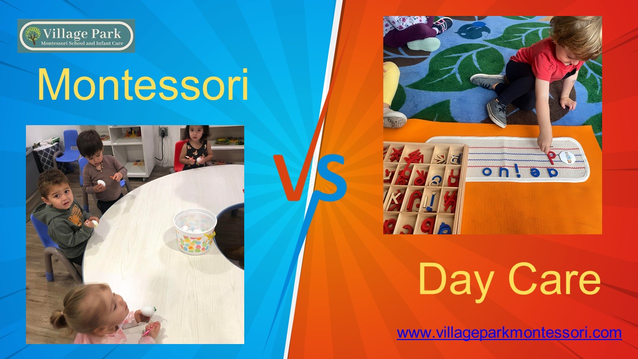 Unveiling the Montessori and Daycare Difference presentation | free to ...