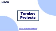Turnkey Project: Leading Medical and IVD Device Consultancy