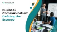 Business Communication: Defining the Essence (1)