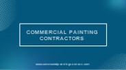 Commercial Painting Contractors Mi