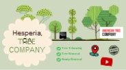 Tree Company Hesperia, CA
