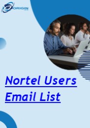 Maximize ROI: Nortel User Email List