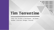 Tim Terrentine - A Captivating Individual From Michigan
