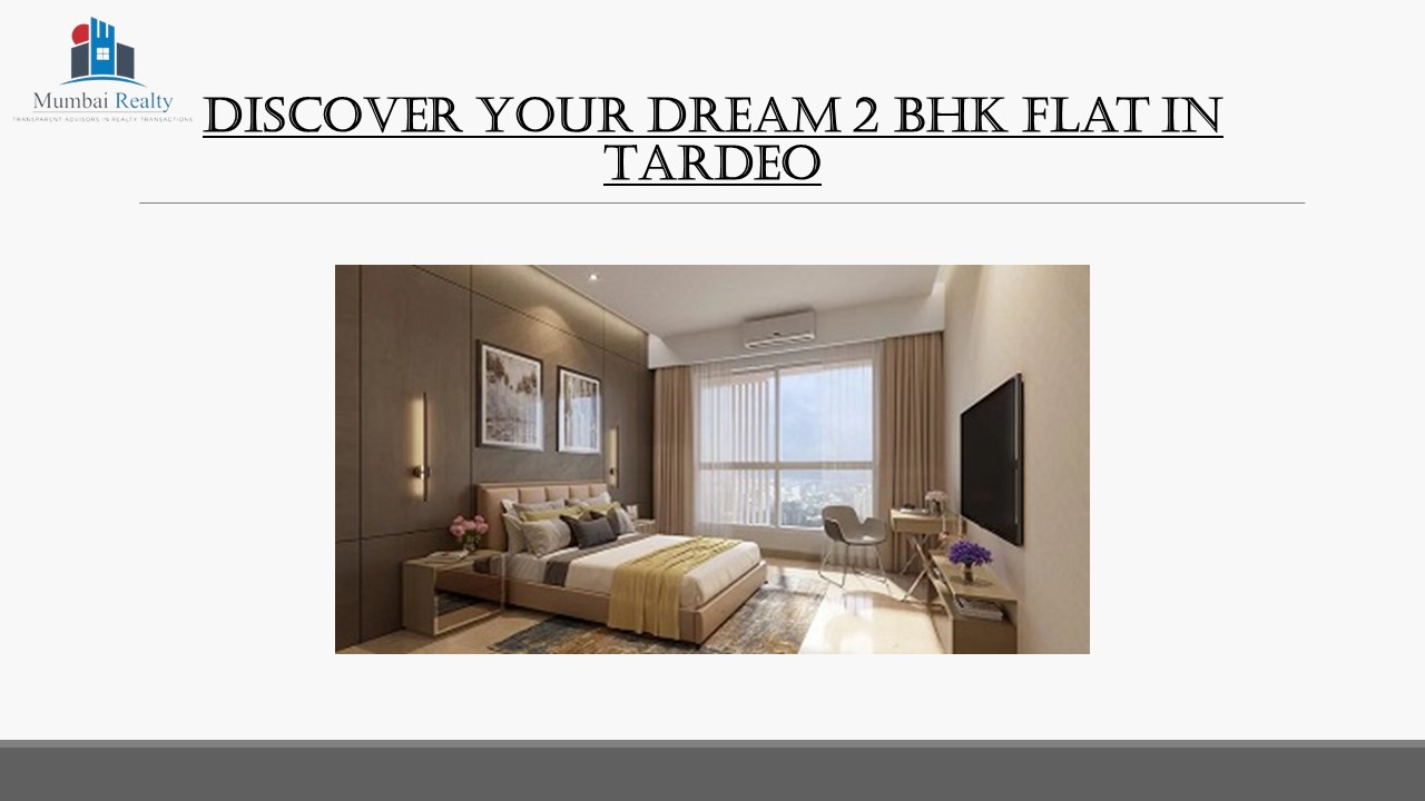 2 BHK Flat in Tardeo, Mumbai