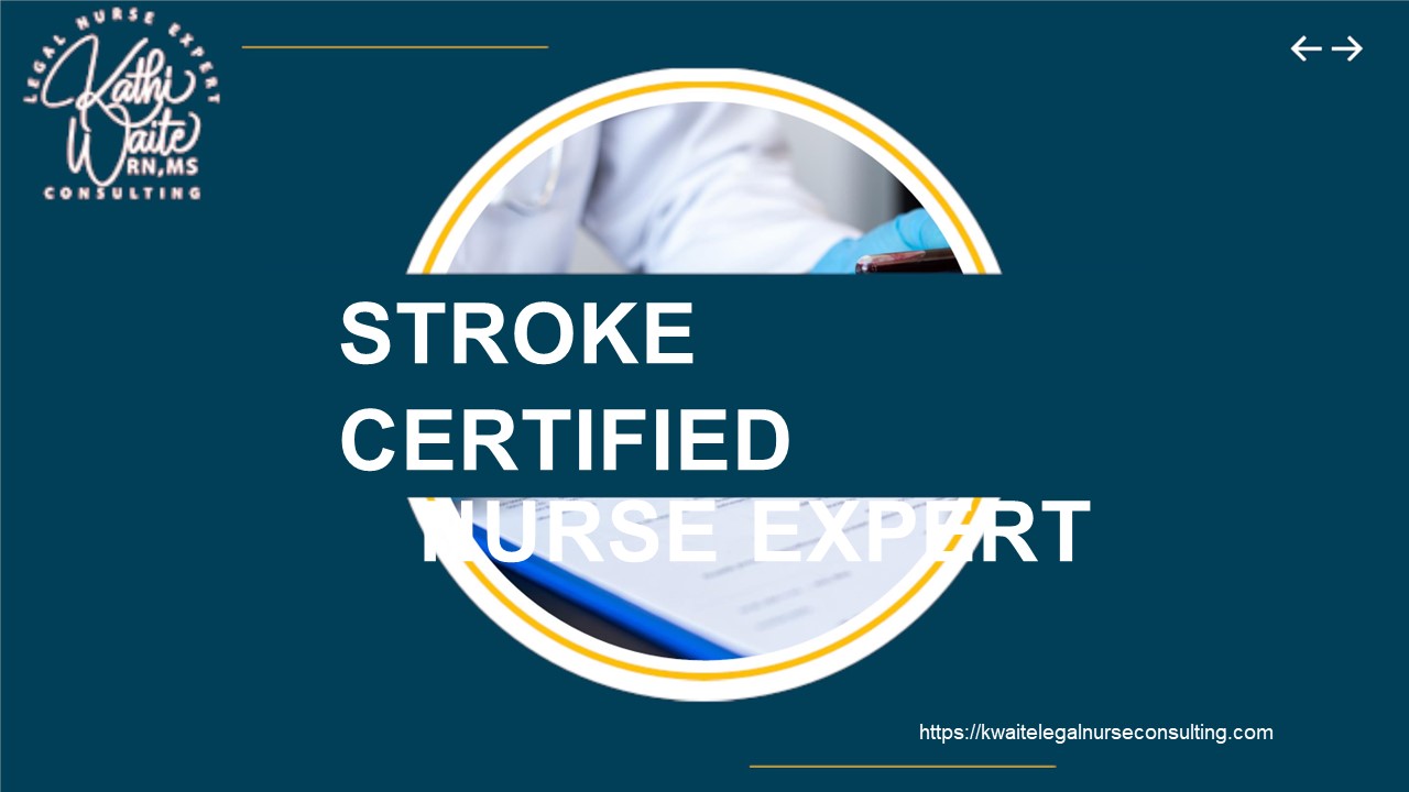 Stroke Certified Nurse Expert