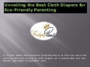 Best Cloth Diapers