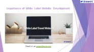 Importance of White Label Website Development