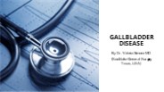 Gallbladder Disease – Dr. Simone MD