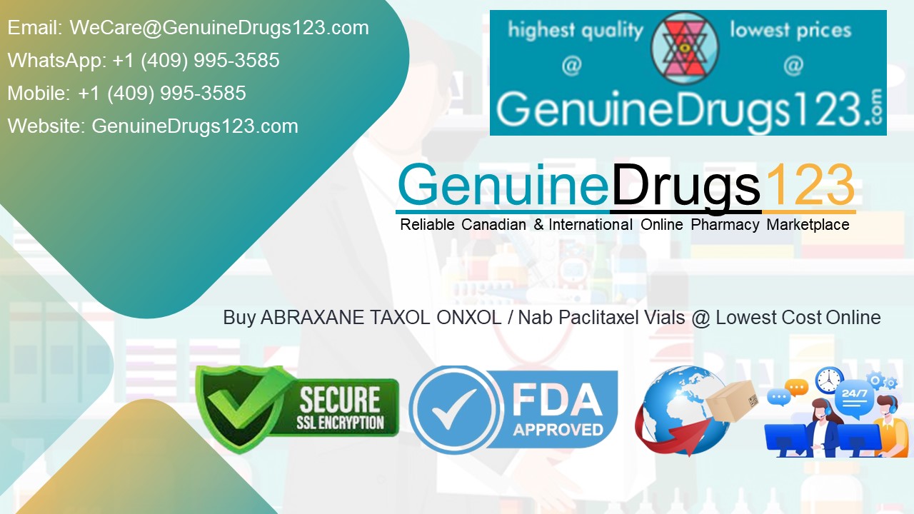 Generic Paclitaxel Cost - GenuineDrugs123