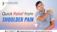 Quick Relief from Shoulder Problems | Shoulder Pain Reasons