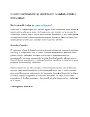 Eventos Barcelona