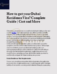 How to get Dubai Visa?