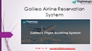 Galileo Airline Reservation System
