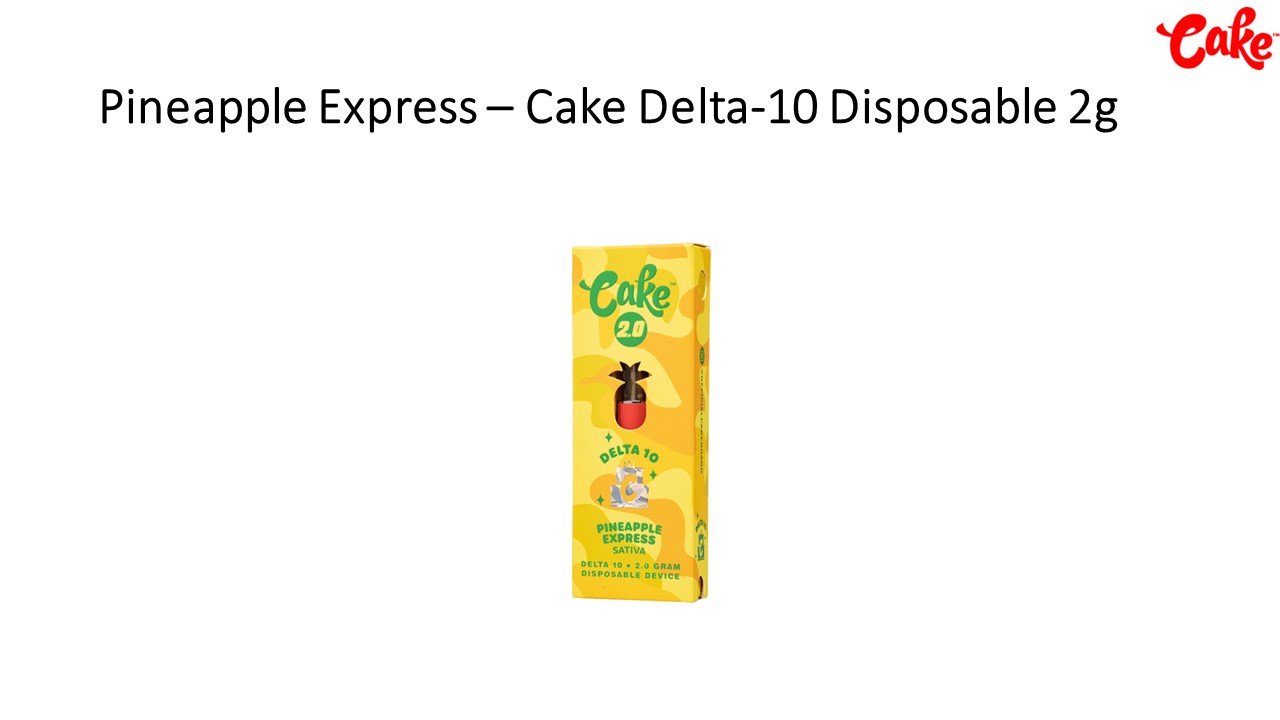 Pineapple Express – Cake Delta-10 Disposable 2g