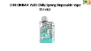 ORION BAR 7500 Chilly Spring Disposable Vape Device