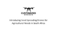 Seed Spreading System for Agricultural Drones in South Africa