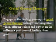 Grief Group Therapy