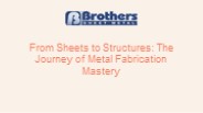 Sheet Metal Fabrication Service