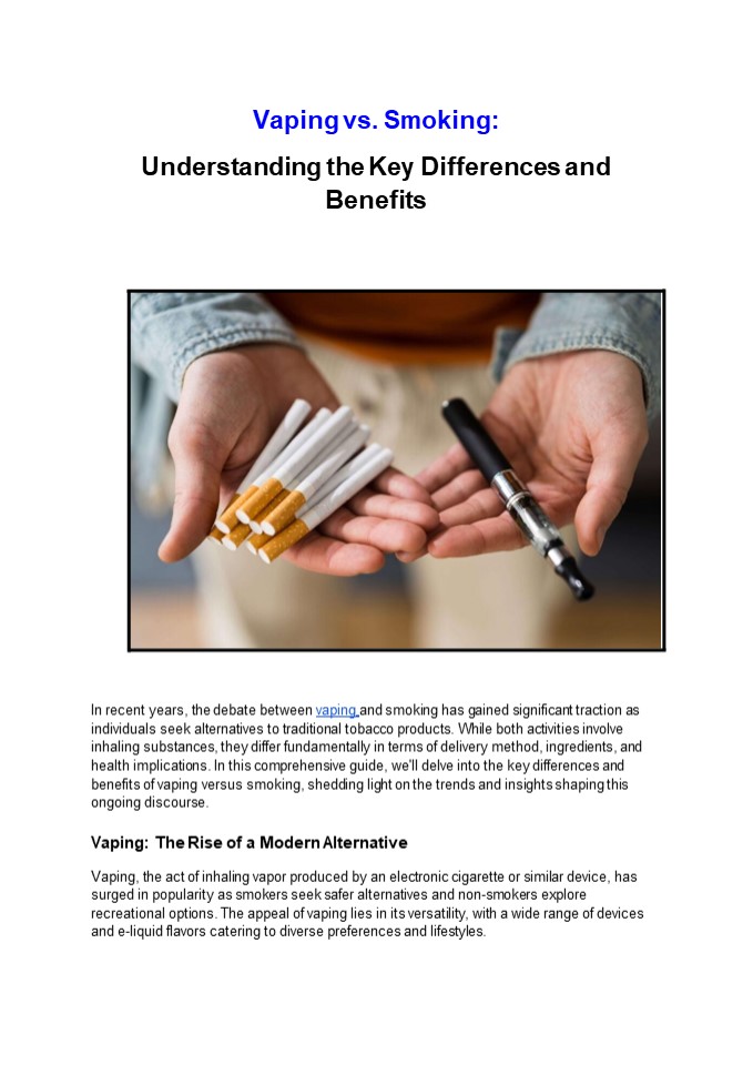 Understanding the Key Differences and Benefits
