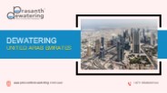 Prasanth Dewatering | No : 1 Dewatering Experts in UAE