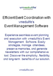 Effortless Event Planning with Event Management Software