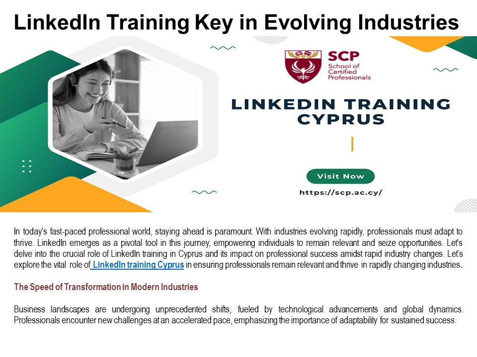 LinkedIn Training: Key in Evolving Industries