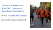 Shielding Success Best Defence Academy in Dehradun