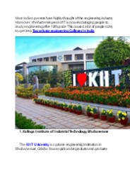 Top private engineering Colleges In India.