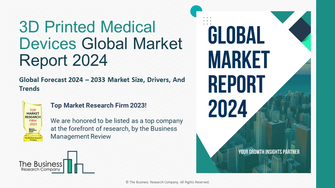 3D Printed Medical Devices Market Size, Trends, Analysis And Forecast 2024-2033