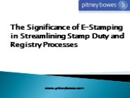 E-Stamping