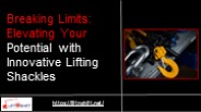 Unlocking Potential_ Innovative Lifting Shackles