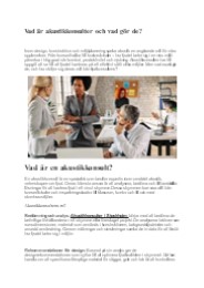 Vad är akustikkonsulter och vad gör de?