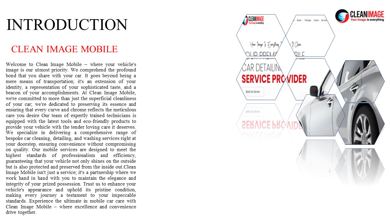 CLEAN IMAGE MOBILE CAR DETAILER'S & WASHER'S