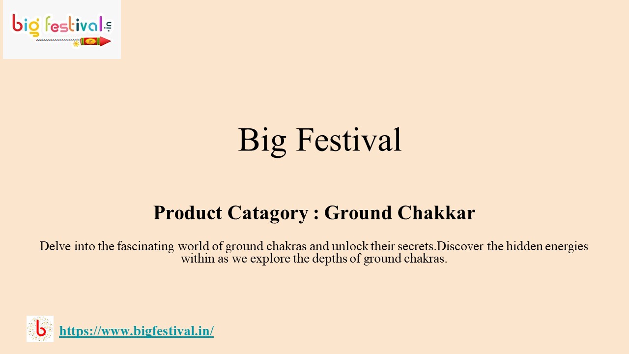 Buy online crackers ground chakkars best quality