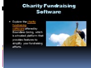 Charity Fundraising Software 1