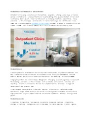 Top Innovations and Market Players Drive Remarkable Growth in Outpatient Clinics Market