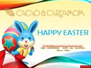 Dark Chocolate Rabbits- Cacao and Cardamom