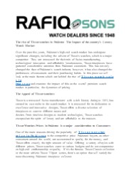 Tissot Watches Price in Pakistan