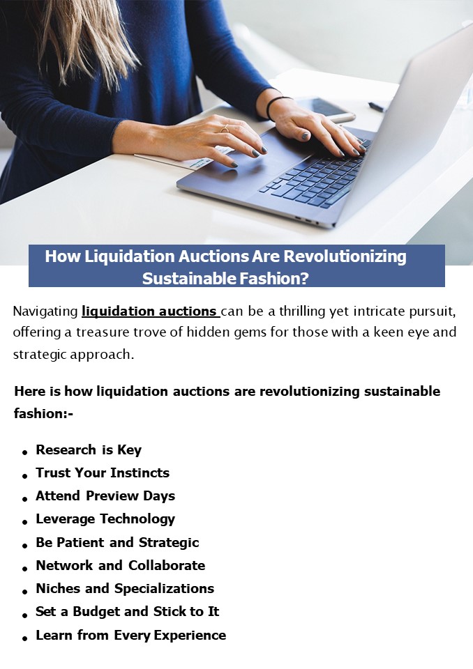How Liquidation Auctions Are Revolutionizing Sustainable Fashion?