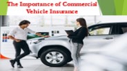 Importance of Commercial Vehicle Insurance