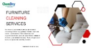 Discover The Professional Team For Furniture Cleaning Services