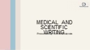 Medical And Scientific Writing Service In Chicago